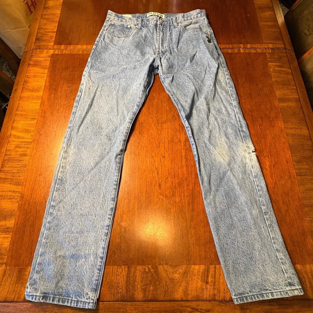 Playboy by PacSun Vintage Loose Light Wash Jeans Men's 32x32